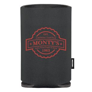 Koozie® Collapsible Can Kooler - Black