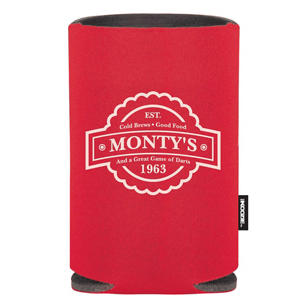 Koozie® Collapsible Can Kooler - Red