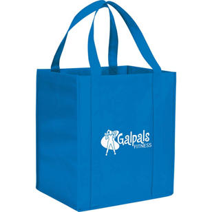 Hercules Non-Woven Grocery Tote - Blue, Process