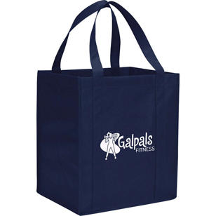 Hercules Non-Woven Grocery Tote - Blue, Navy