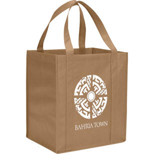 Hercules Non-Woven Grocery Tote - Natural