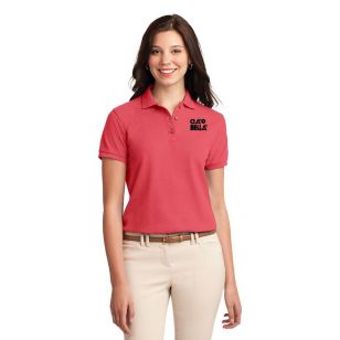 Port Authority Ladies Silk Touch Sport Shirt - Hibiscus