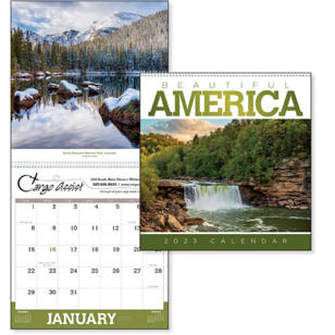 2023 Beautiful America Spiral Calendar II