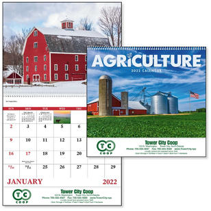 Agriculture Calendar, Spiral - 2022