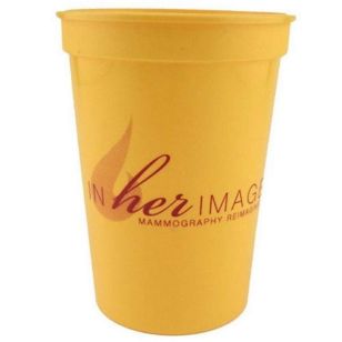 Stadium Cup - 12 oz. - Yellow (PMS-Yellow C)