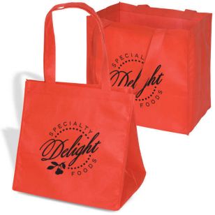 Econo Enviro-Shopper Tote - Red