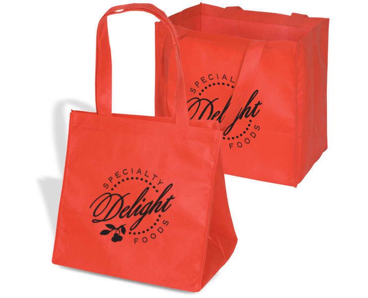 Econo Enviro-Shopper Tote - Red