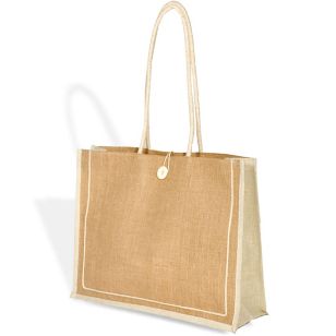 Milan Jute Tote - Natural