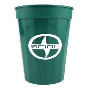 Fluted Stadium Cup - 16 oz. II - Green
