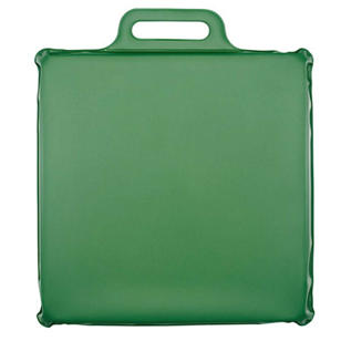 Vinyl Seat Cushion 12" Square 1" Thick - Green, Kelly