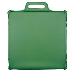 Vinyl Seat Cushion 12" Square 1" Thick - Green, Kelly