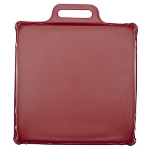 Vinyl Seat Cushion 12" Square 1" Thick - Maroon