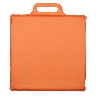 Vinyl Seat Cushion 12" Square 1" Thick - Orange