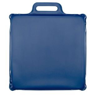 Vinyl Seat Cushion 12" Square 1" Thick - Blue, Royal