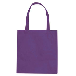 Non-Woven Promotional Tote Bags - Purple