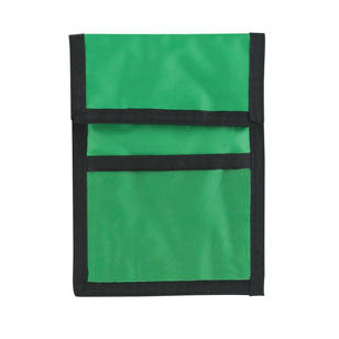 Nylon Neck Wallet Badge Holder - Green, Kelly