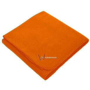 Fleece Stadium Blanket - Orange