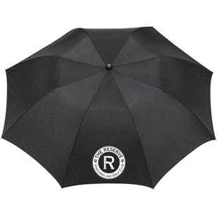 42" Auto Open Folding Umbrella - Black