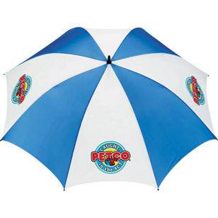 62" Tour Golf Umbrella - Blue, Royal/White