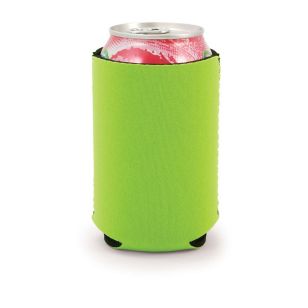 Kolder Kaddy Neoprene Can Cooler - Green, Fluorescent (PMS-2285)