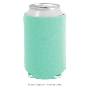 Kolder Kaddy Neoprene Can Cooler - Green, Ice (PMS-337)