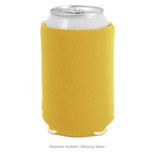 Kolder Kaddy Neoprene Can Cooler - Yellow, Mustard (PMS-117)