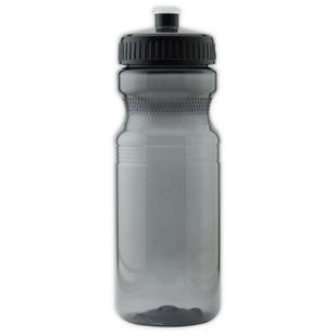 24 oz Push/Pull Top Translucent Sport Bottle - Smoke, Translucent