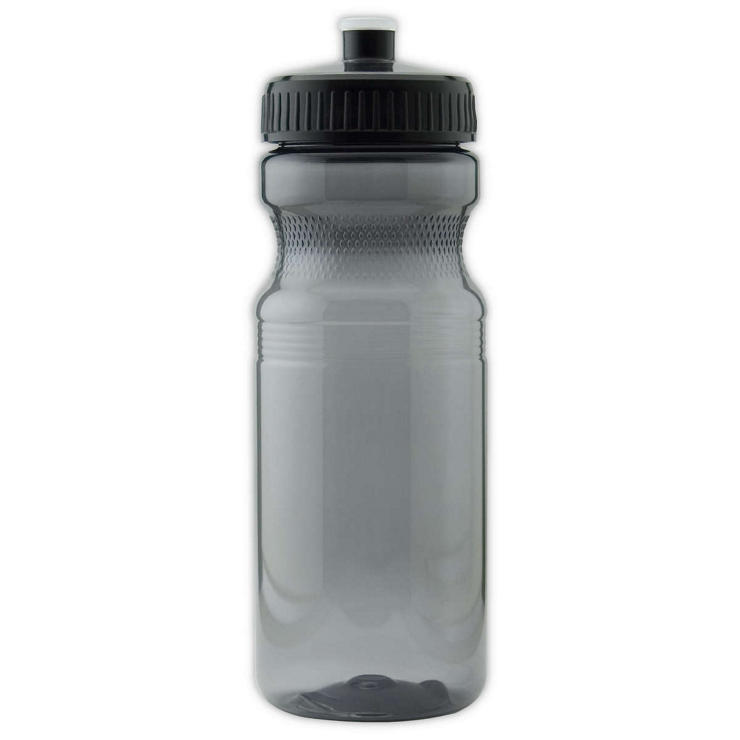 24 oz Push/Pull Top Translucent Sport Bottle