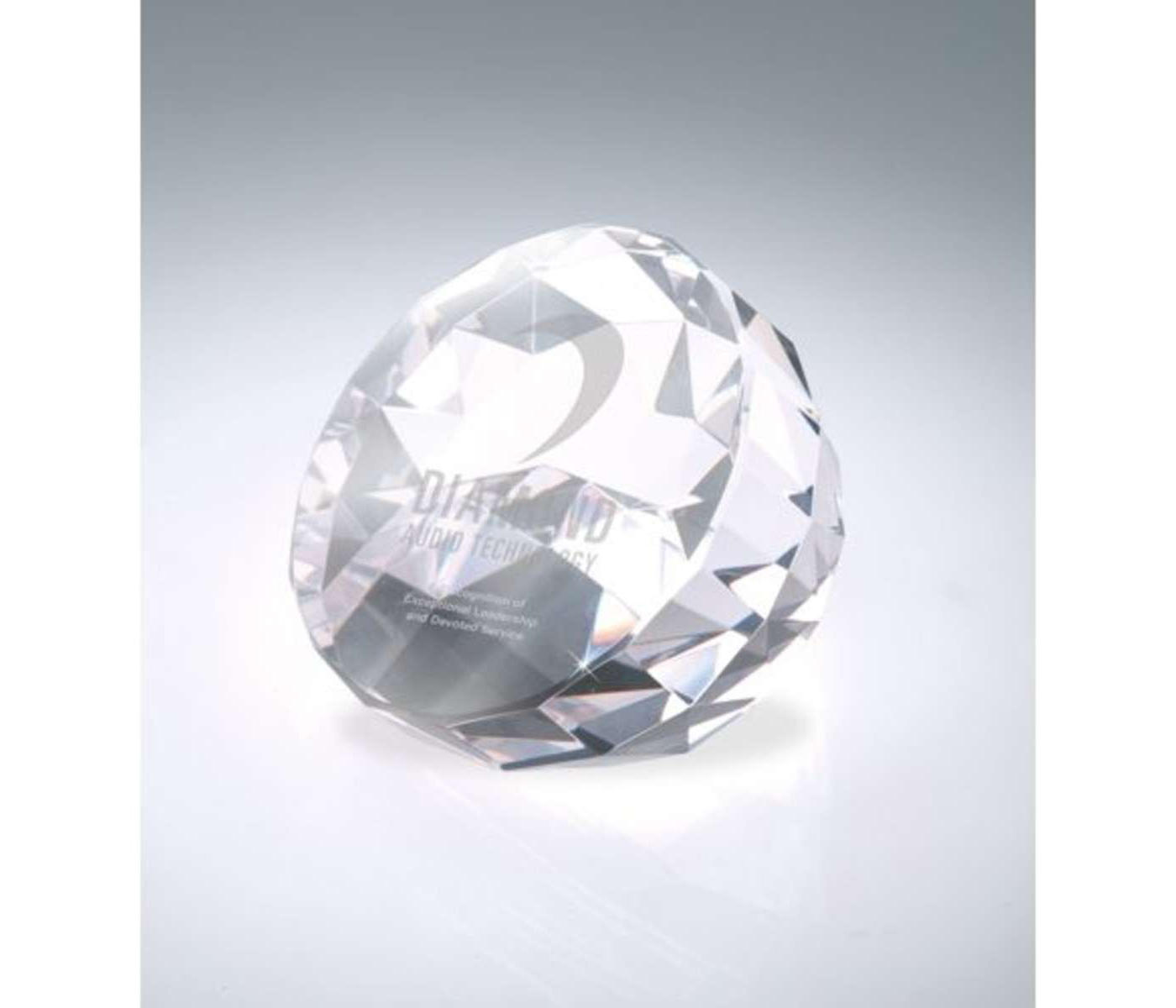 Modica Flat Cut Diamond - Clear