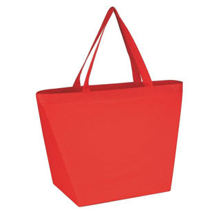 Non-Woven Budget Tote Bag - Red