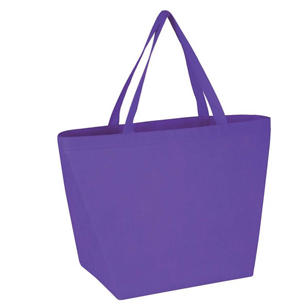 Non-Woven Budget Tote Bag - Purple