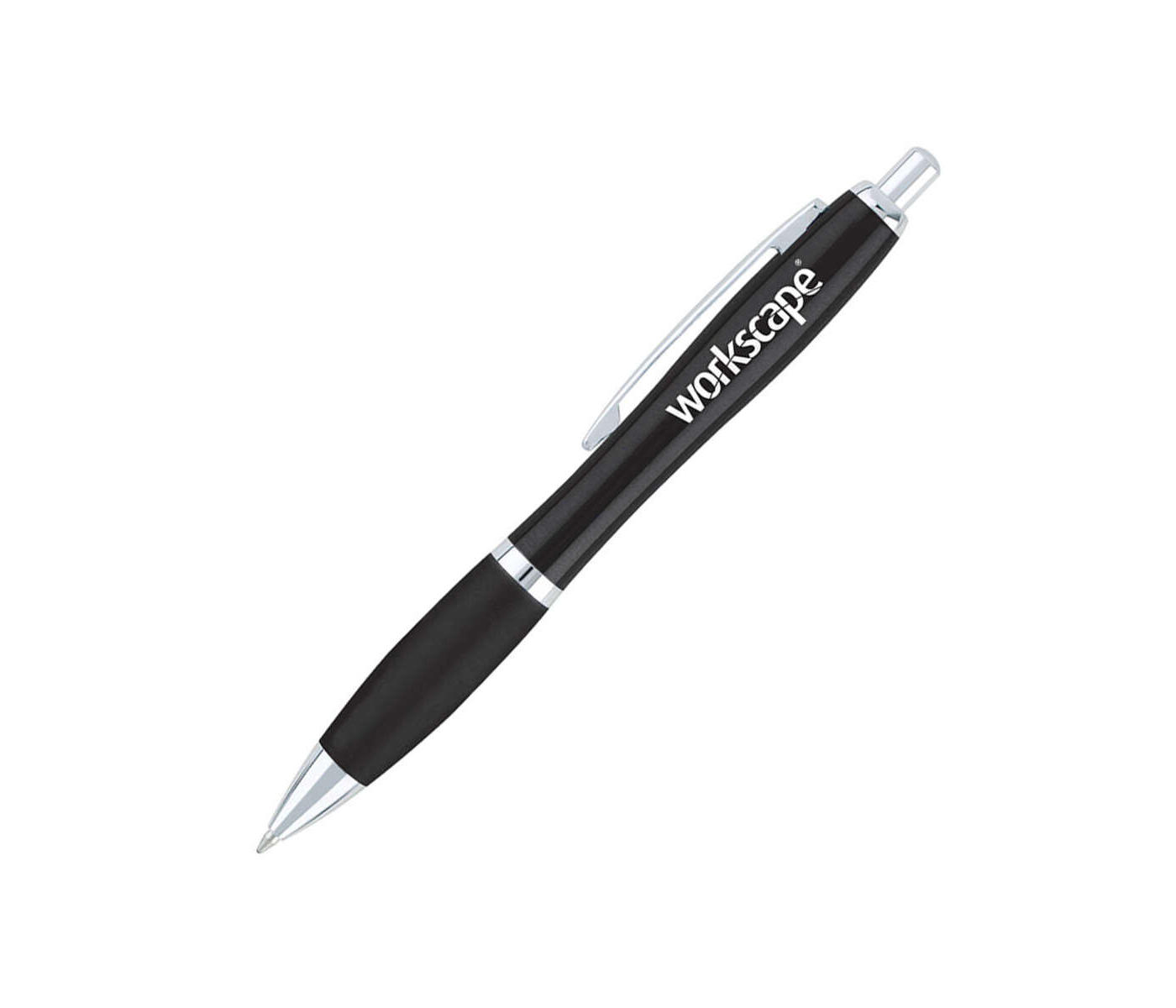 Curvaceous Metal Ballpoint Pen