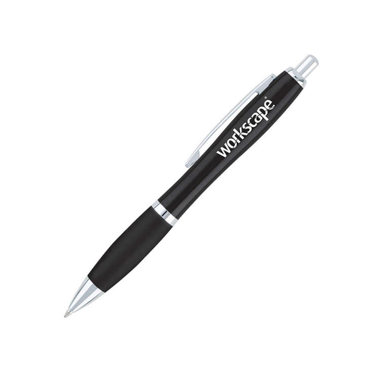 Curvaceous Metal Ballpoint Pen