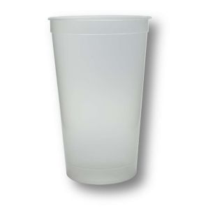 22 oz Stadium Cup - Clear/Blue