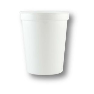16 oz Classic Stadium Cup - White
