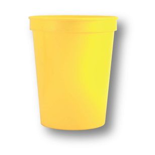 16 oz Classic Stadium Cup - Yellow (PMS-Yellow C)