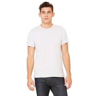 Bella + Canvas Unisex Jersey Short-Sleeve T-Shirt - Silver