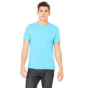 Bella + Canvas Unisex Jersey Short-Sleeve T-Shirt - Aqua