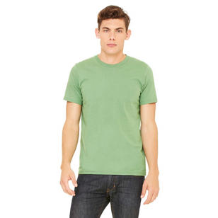 Bella + Canvas Unisex Jersey Short-Sleeve T-Shirt - Green, Leaf