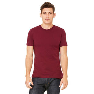 Bella + Canvas Unisex Jersey Short-Sleeve T-Shirt - Maroon