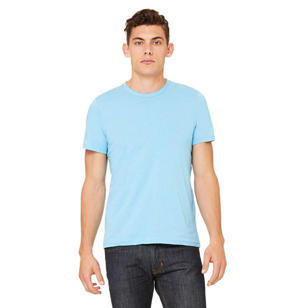 Bella + Canvas Unisex Jersey Short-Sleeve T-Shirt - Blue, Ocean