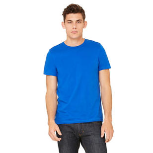 Bella + Canvas Unisex Jersey Short-Sleeve T-Shirt - Blue, True Royal