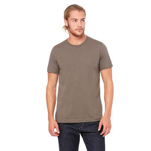 Bella + Canvas Unisex Jersey Short-Sleeve T-Shirt - Army