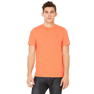Bella + Canvas Unisex Jersey Short-Sleeve T-Shirt - Coral