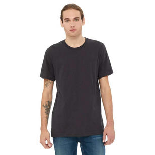 Bella + Canvas Unisex Jersey Short-Sleeve T-Shirt - Gray, Dark