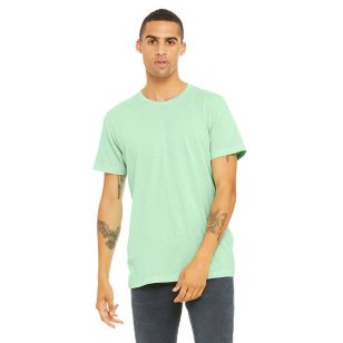 Bella + Canvas Unisex Triblend Dark T-Shirt - Mint, Triblend