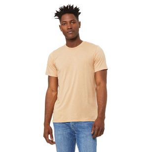 Bella + Canvas Unisex Triblend Dark T-Shirt - Sand Dune Triblend