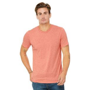 Bella + Canvas Unisex Triblend Dark T-Shirt - Sunset, Triblend