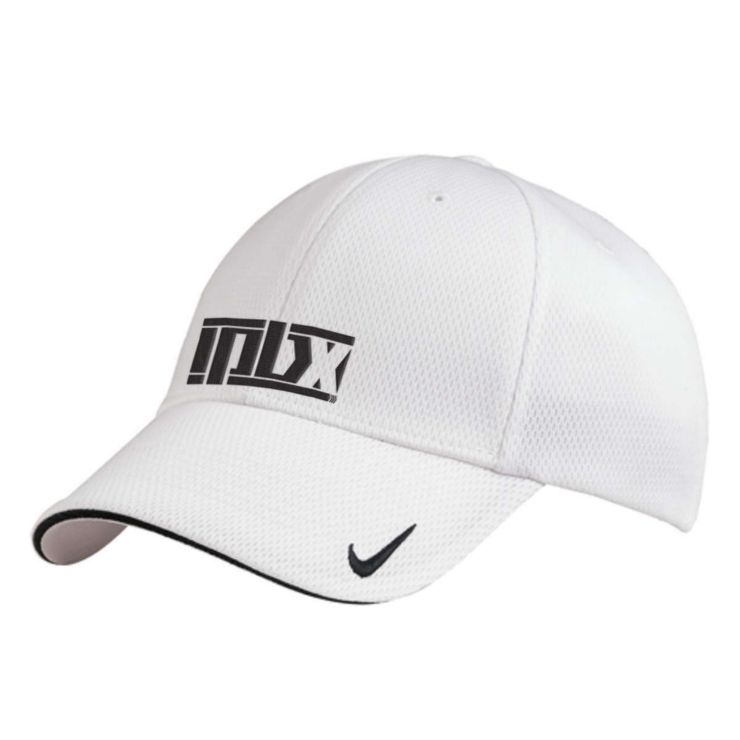 Nike Golf White Dri-FIT Mesh Flex Cap