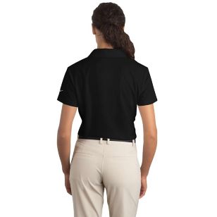 Nike Ladies  Dri-FIT Micro Pique 2.0 Polo - Black